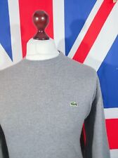 Lacoste knitted crew for sale  LOUGHBOROUGH