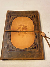 Leather handmade journal for sale  Omaha