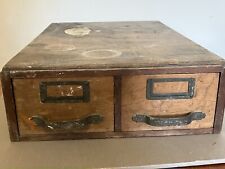 Antique double drawer for sale  CONGLETON