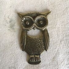 Vintage brass owl for sale  NEWTON ABBOT