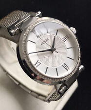 Relógio feminino genuíno Guess Soho designer corda de cristais W0638L1 aço comprar usado  Enviando para Brazil