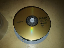 dvd discs sony rw 7 set for sale  Indianapolis