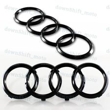 Usado, 1 conjunto emblema emblema preto Audi Grill dianteiro + traseiro A1 A3 A4 S4 A5 S5 A6 S6 SQ7 TT comprar usado  Enviando para Brazil