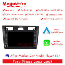 9" Octa Core Android 13 carro sem DVD carplay GPS automático para Ford Fiesta 2002-2008 comprar usado  Enviando para Brazil