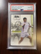 2007 Ace autêntico Novak Djokovic PSA 10 cartas de novato tênis conjuntos retos🔥 comprar usado  Enviando para Brazil