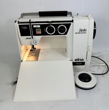 Elna Stella T-SP Air Electronic Sewing Machine With Air Pedal And Power Cable, used for sale  Shipping to South Africa