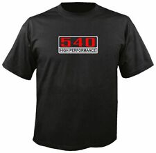 540 preto de alto desempenho Camiseta Emblema Motor Caixa Do Motor v8 Big Block Bbc, usado comprar usado  Enviando para Brazil