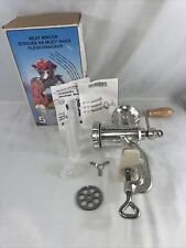 PORKERT MEAT MINCER 5 Deluxe Set Mountable Sausage Maker Grinder In Box for sale  Shipping to South Africa