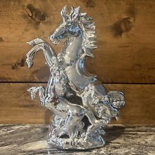 Silver ceramic horse for sale  NORWICH