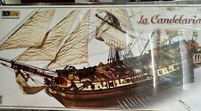OcCre #13000 1/85 La Candelaria 2-Masted 18th Century Spanish Sailing Ship Kit for sale  Shipping to South Africa