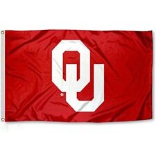 OKLAHOMA SOONERS 3'X5' FLAG BANNER ***100% FULL COLOR ON BOTH SIDES OF FLAG*** for sale  Shipping to South Africa