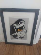 Banksy black framed for sale  OLDHAM