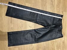 Leather trousers men for sale  TELFORD