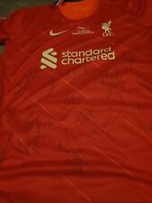 Hand signed liverpool for sale  WISHAW