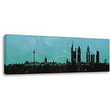 Kunstdruck leinwand skyline gebraucht kaufen  Köln