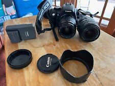 Canon EOS Digital Rebel XT / EOS 8.0MP Digital SLR Camera - Black - 2 lenses for sale  Shipping to South Africa