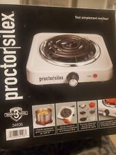 Used, Proctor Silex Electric Stove Single Burner Hot Plate for sale  Shipping to South Africa