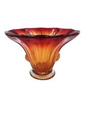 Vintage amberina glass for sale  BACUP