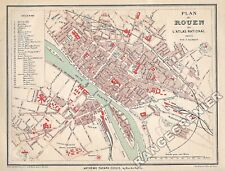 Plan ancien ville d'occasion  Pau