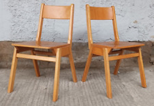 Cadeira empilhável designer madeira compensada cadeira sala de jantar cadeiras vintage anos 60 1/2b comprar usado  Enviando para Brazil
