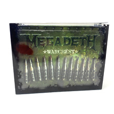 Megadeth Warchest 4CD DVD Box Set Speed Thrash Metal 2007 ****** Disco faltando 4 comprar usado  Enviando para Brazil