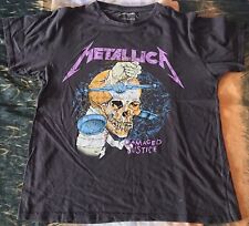 Metallica - Damaged Justice T-shirt Medium rzadki oryginał na sprzedaż  PL