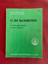 Zen macrobiotique art d'occasion  Draguignan