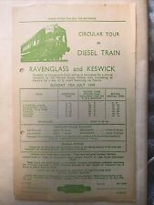 British railways handbill for sale  PRESTON