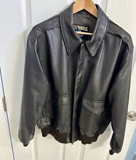 Wings black leather for sale  Nokomis