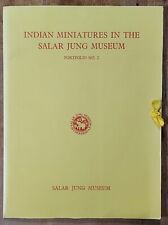 INDIAN MINIATURES IN THE SALAR JUNG MUSEUM HYDERABAD 6 x PRINT PORTFOLIO NO.2. for sale  Shipping to South Africa