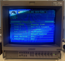 Monitor de jogos retrô vintage Sony Trinitron PVM-14M2MDU 14 polegadas colorido CRT comprar usado  Enviando para Brazil