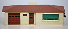 Plasticville - HO- #1603 Ranch House - Lados creme - Telhado marrom - Janela verde comprar usado  Enviando para Brazil