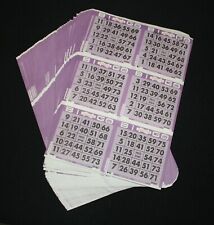 Bingo paper cards for sale  Shipping to Ireland