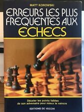 Erreurs fréquentes échecs d'occasion  Bras