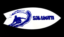 Used, Saltburn Surfing Sticker  - Classic Car Decal VW Camper Beetle Type 1 2 3 for sale  BEWDLEY