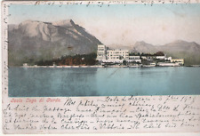 Cartolina isola lago usato  Pinerolo