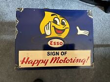 Esso sign happy for sale  YEOVIL