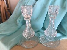 crystal candlesticks for sale  BEXHILL-ON-SEA