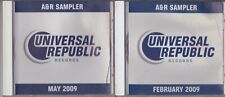 Lote de 2 CDs Sampler de Música A&R Universal Republic Records - Maio/Fevereiro de 2009, usado comprar usado  Enviando para Brazil
