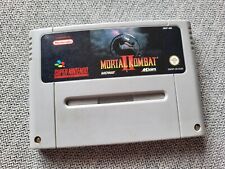 Mortal Kombat 2 Super Nintendo Jogo Original Perfeito Estado SNES Vintage comprar usado  Enviando para Brazil