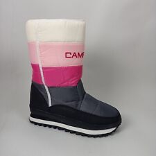 Campri Snow Boots Womens 4 Pink Black Thermal Walking Winter Warm Lined, used for sale  Shipping to South Africa