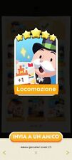 Carte monopoly locomozione usato  Roma