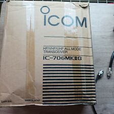 Icom ic706mk2g box for sale  THETFORD