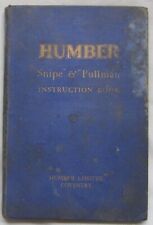 1930 humber snipe for sale  DARWEN