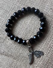 Black onyx bracelet for sale  WAKEFIELD