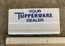 Etiqueta de nome de revendedor Tupperware vintage dos anos 1970 nova estoque antigo comprar usado  Enviando para Brazil