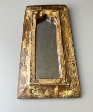 Antique Wooden Hand Painted Wall Hanging Long Mirror Frame Decorative - 105, used for sale  Shipping to South Africa