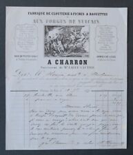 Facture 1875 forges d'occasion  Nantes-