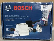 Bosch GWS18V-10B14 18V Brushless 4.5-5" Angle Grinder Kit for sale  Shipping to South Africa