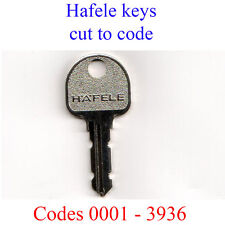 Hafele replacement key for sale  Shipping to Ireland